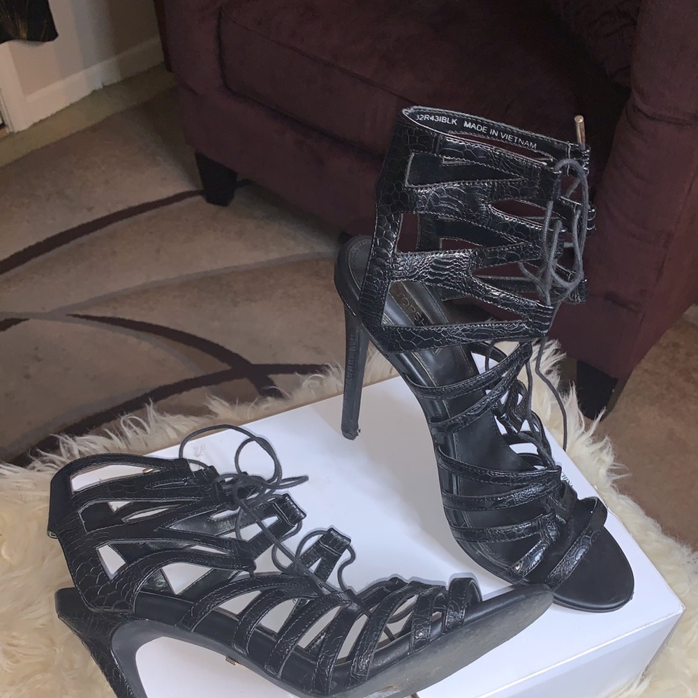 RUPA Stiletto Strappy Sandals